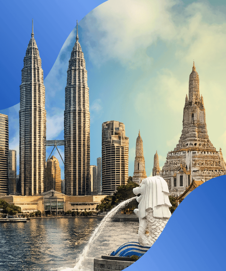 Singapore, Malaysia dan Thailand